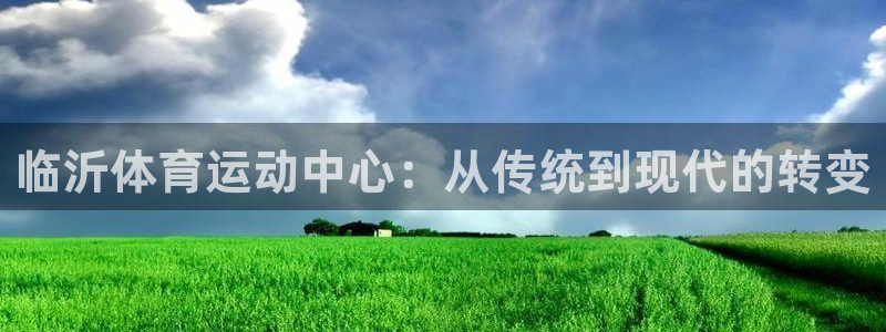 678体育app：临沂体育运动中心：从传统到现代的转变
