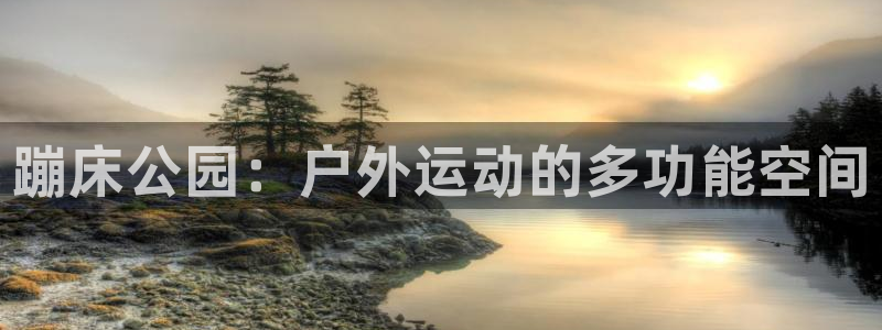 皇冠678体育：蹦床公园：户外运动的多功能空间